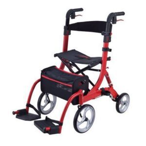 רולטור 4 גלגלים מושב רגליות ובולם זעזועים DUO