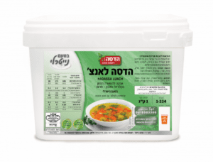 הדסה לאנצ' 1 ק"ג שייק תוספת חלבון וקלוריות פרווה