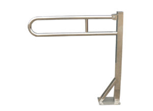 ידית אחיזה מתקפלת לשירותים חיבור לרצפה